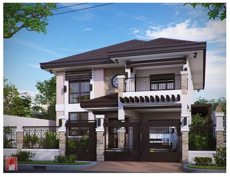 We provide complete solution for 3d we are expertise in designing 3d elevation for duplex house, single story building, double story building and villas. 1-13.jpg 1,035×800 pixels | 2 storey house design, Modern ...