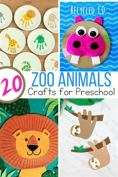 20 Adorable Zoo Animal Crafts For Preschoolers To Make