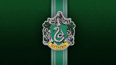 House Slytherin Emblem Harry Potter Desktop