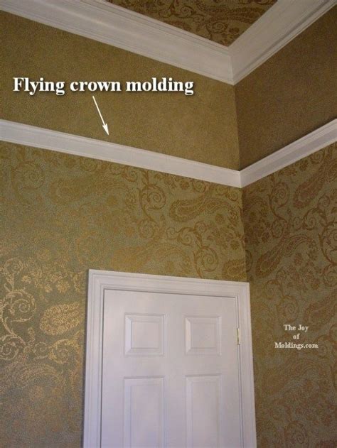 The crown is installed with a combination of horizontal and vertical turns. How to Install Crown Molding on Vaulted or Cathedral ...