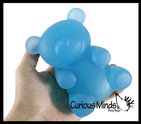 Soft Large Mochi Gummy Bear Large Squishy Sensory Fidget Toy