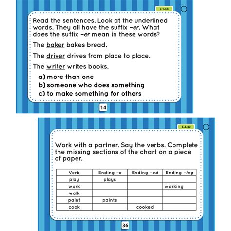 Common Core Vocabulary Task Cards Grade 1 Tcr63340 Teacher Created