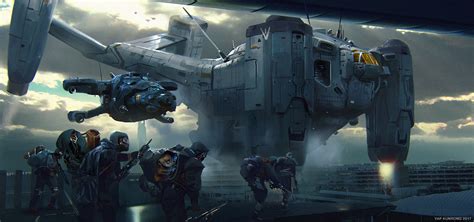 The Amazing Sci Fi Art Of Yap Kun Rong Concept Artist