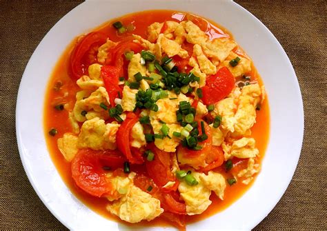 Classic Chinese Tomato And Eggs Recipe Allrecipes