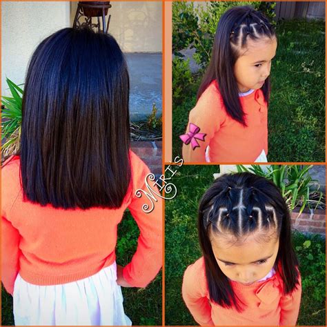 Hair Style For Little Girls With Short Hair Hair Styles