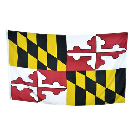 Shop72 Us Maryland State Flags Maryland Flag 3x5 Flag From Sturdy