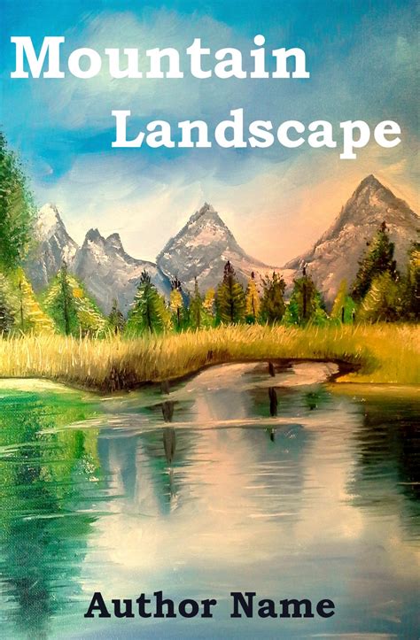 Mountain Landscape Book Cover The Book Cover Designer