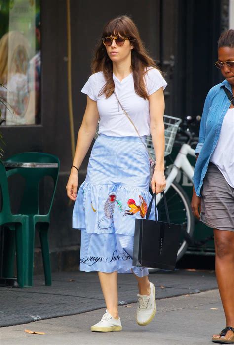Jessica Biel Out And About In Soho New York