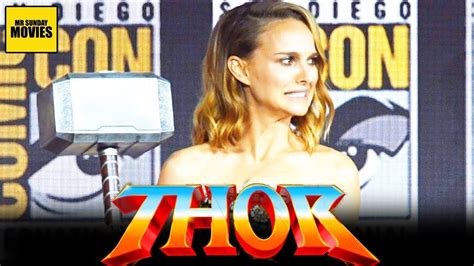 Thor Love And Thunder Marvel Phase 4 Comic Con Panel Explained Youtube