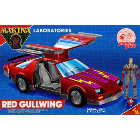 Ramen Toy Makina Laboratories M A S K Red Gullwing Thunderhawk