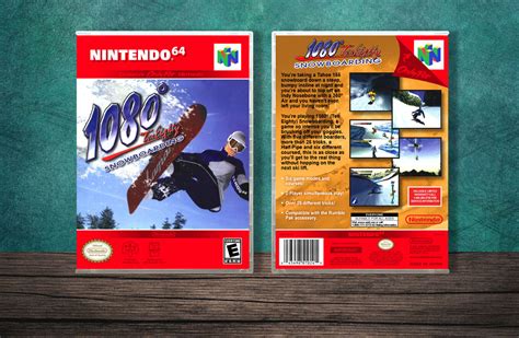 1080 Snowboarding N64 Video Game Case