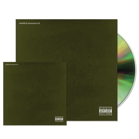 untitled unmastered CD | Kendrick Lamar Official Store 
