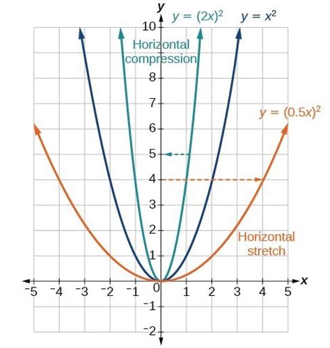 Graph Functions Using Compressions And Stretches College Algebra