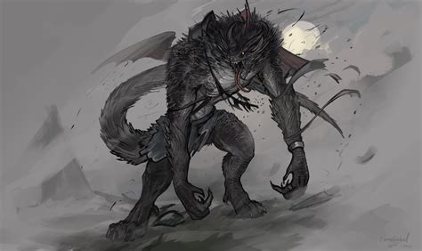 Dandd General What Would A Dragonborn Werewolf Look Like En World