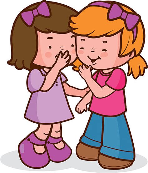Child Whispering Illustrations Royalty Free Vector Graphics And Clip Art