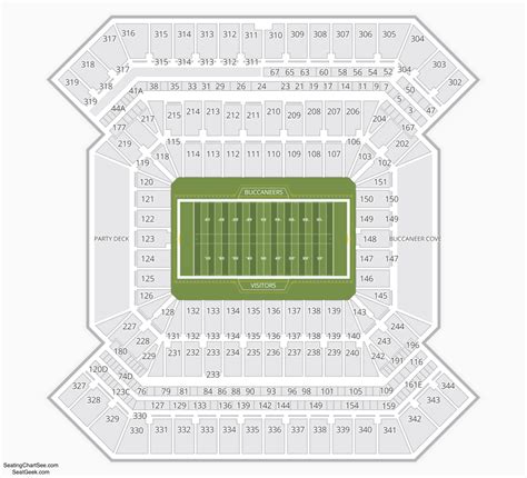 Raymond James Stadium Seating Charts And Views Games Answers And Cheats