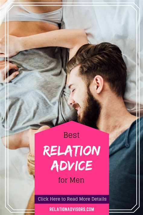 Relationship Advice For Men Relationship Tips For Men Relation Advisors Relationship Tips