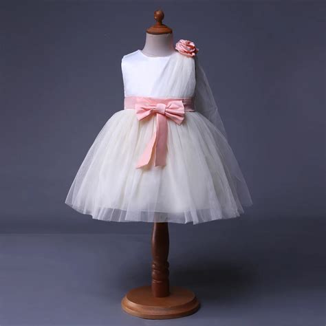 Cutestyles Ivory Flower Girl Dresses Lace Baby Flower Girl Dresses