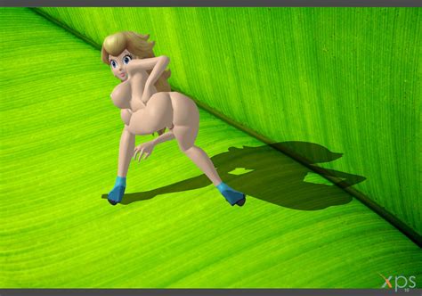 Rule 34 3d Ass Back View Breasts Color Crispx Female Female Only Hair Human Long Hair Mario