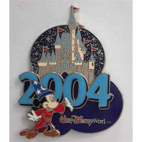 Disney Annual Pin 2004 Walt Disney World Sorcerer Mickey