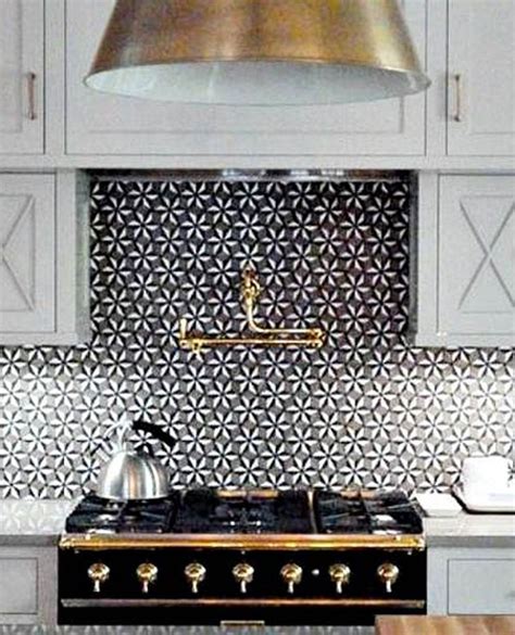 Cool 77 Stunning Geometric Backsplash Tile Kitchen Ideas More At