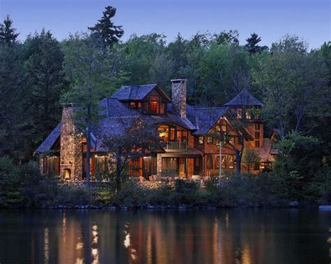 A Dream Lake House Lake House Maine House Beautiful Homes