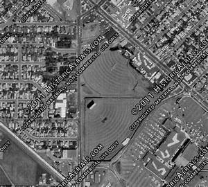 Aerial View Of The Stadium Oakland Drive In Theaters San Leandro Ca