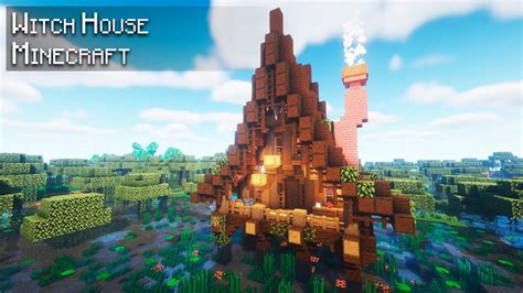Minecraft How To Build A Witch House Tutorial Youtube