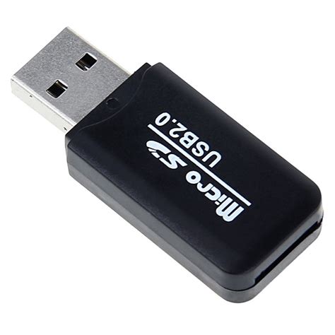 Compact Usb 20 Card Reader Micro Sd Hc Up To 32gb