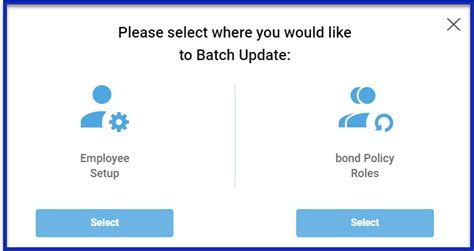 Batch Update Employee Setup Nude Solutions Suport Centre