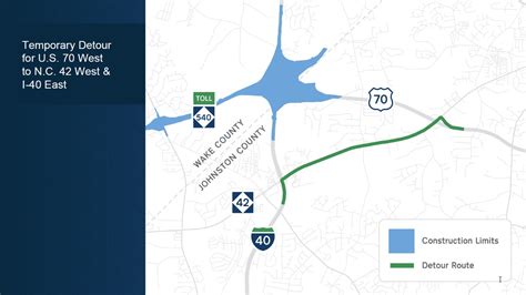 Ncdot Us 70 Ramp To Eastbound I 40 Closes In Johnston County Raleigh