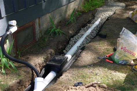 French Drain With Sump Dicharge Cabin Diy