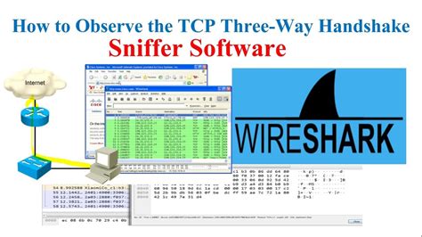How To Observe The TCP Three Way Handshake Sniffer Software Wireshark Sniffer Software