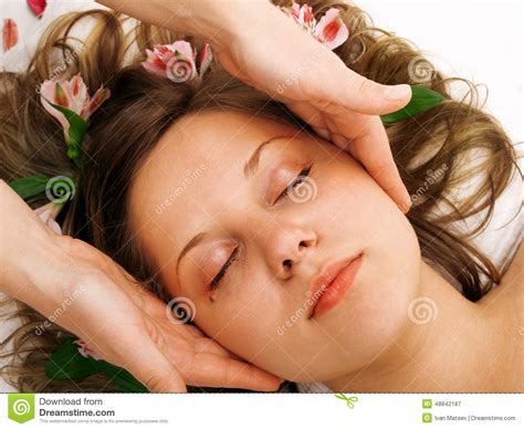 Massage Stock Image Image Of Towel Shoulders Close 48842187