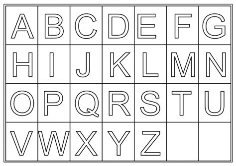 Free Alphabet Printables For Preschool Digitally Credible Calendars