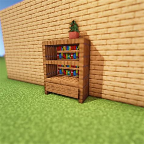Bookshelf Tags Minecraftbuildingideas Bookshelf Tags Deco Mincraft Bookshelf