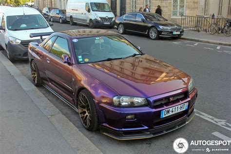 That is some ways better getting into a prolonged negotiation with businesses or people selling to investors or end users. Nissan Skyline R34 GT-R V-Spec Midnight Purple Pearl II Special Color Limited Edition - 5 mei ...