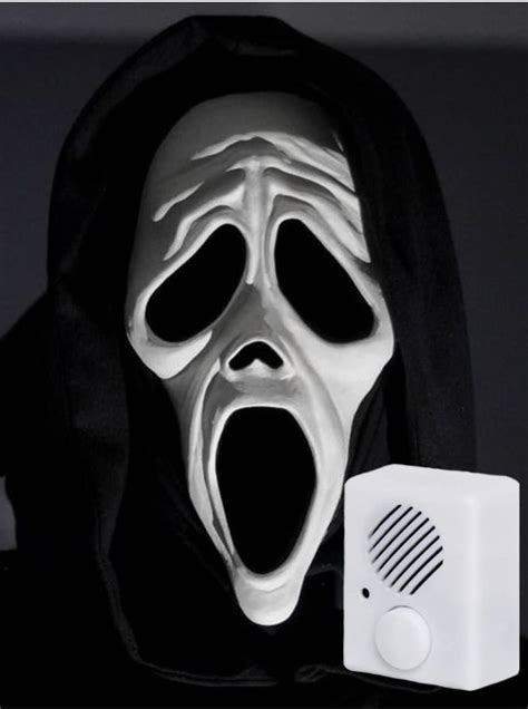 Ausgaben Stornieren Fahrpreis Scary Movie Scream Mask Metapher Marke