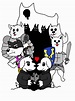 Undertale Dogs (T-shirt designs and speed art) by giraffeDJ on DeviantArt