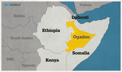 Ethiopia Somali Region Map