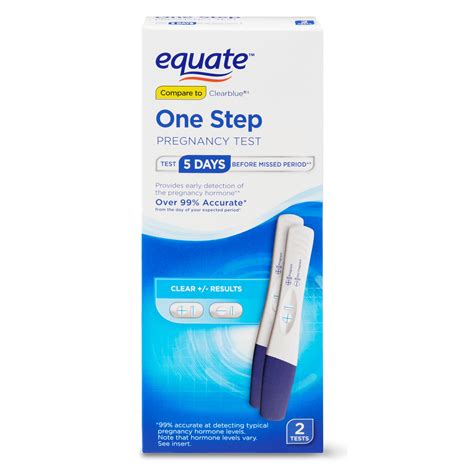 Buy Equate One Step Pregnancy Test 2 Count Online At Lowest Price In Nepal 860844434