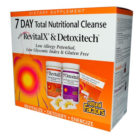Natural Factors 7 Day Total Nutritional Cleansing Program Kit Iherb
