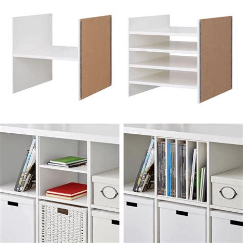 Ikea Kallax Shelf Insert Easily Divide The Cube With These Hacks