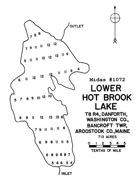 Lake Monitoring Lower Hot Brook Lake Bancroft Danforth T8 R4 Nbpp
