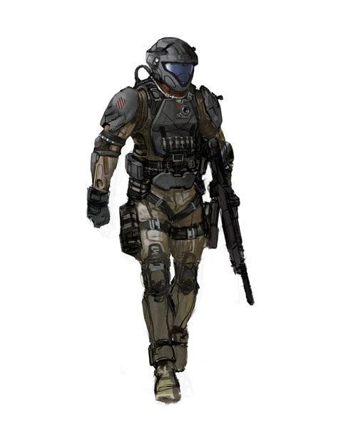 Isaac Hannaford Halo 3 Odst Iterations