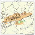Abingdon Virginia Street Map 5100148