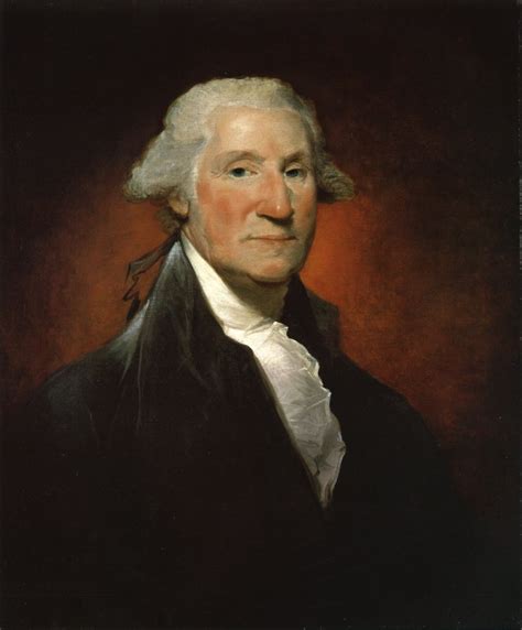 George Washington The Vaughan Portrait 1795 Painting Gilbert Stuart