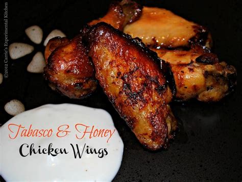 Tabasco And Honey Chicken Wings Again Another One Of My Themed Posts Where A Good Recipe Got