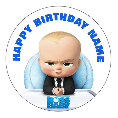 Boss Baby Cake Topper Printable Printable Word Searches