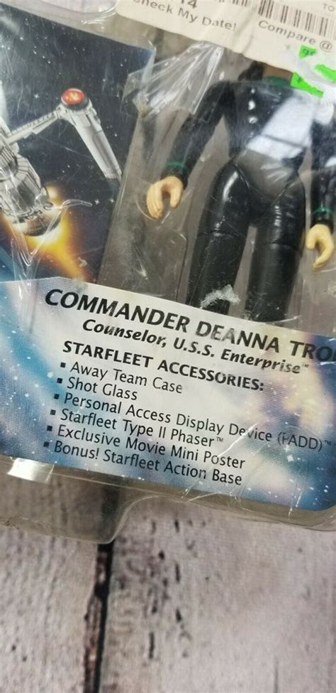 Marina Sirtis Startrek Commander Deanna Troi Action Fig